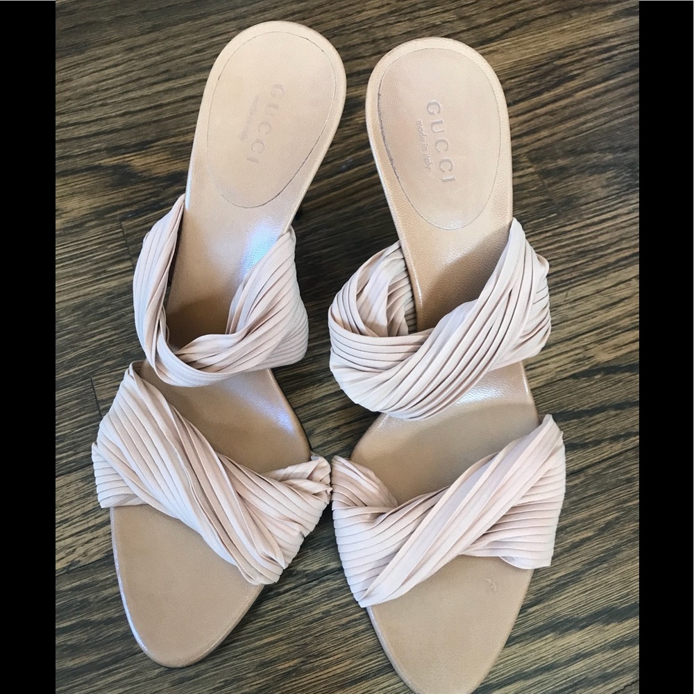 Gucci heels—perfect condition!